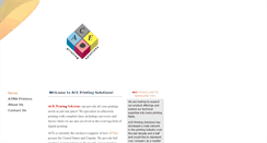 Desktop Screenshot of aceprintingsolutions.com